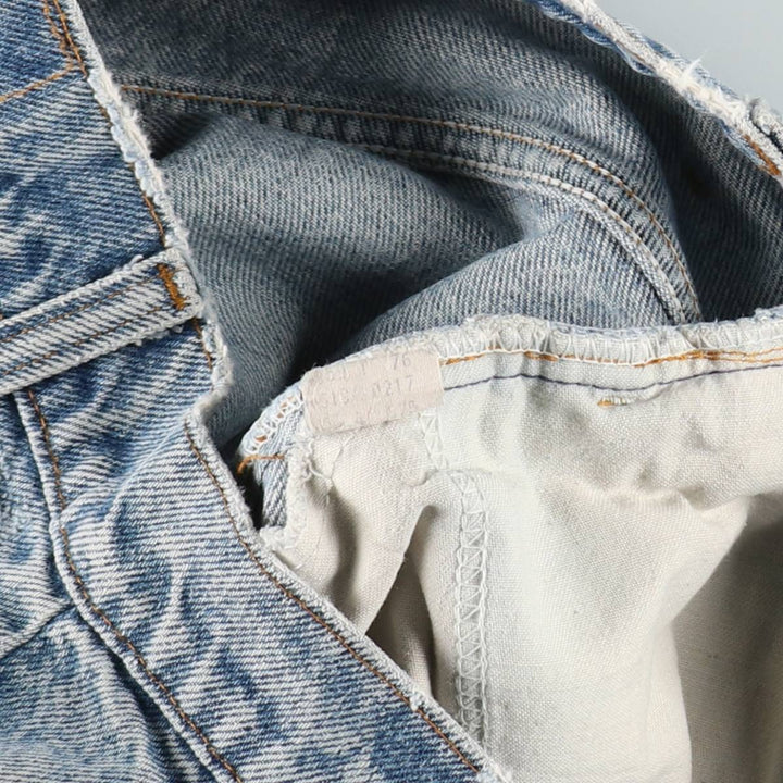 Levi's 519-0217 Orange Tab Straight Denim Pants, Men's Size W31 (approx.) unclear blue type Vintage Second Hand