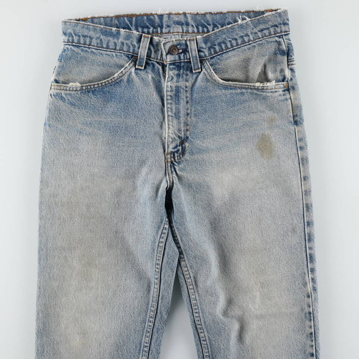 Levi's 519-0217 Orange Tab Straight Denim Pants, Men's Size W31 (approx.) unclear blue type Vintage Second Hand