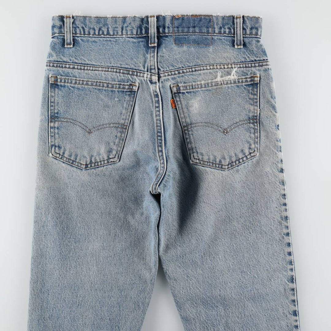 Levi's 519-0217 Orange Tab Straight Denim Pants, Men's Size W31 (approx.) unclear blue type Vintage Second Hand
