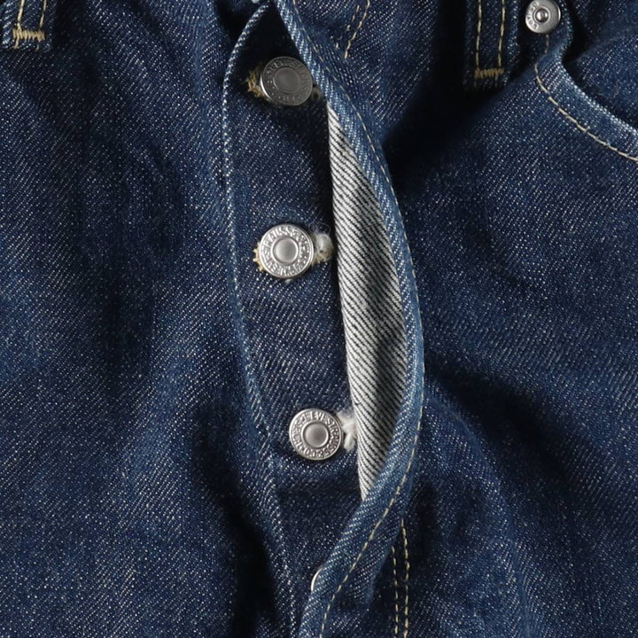 2000'S Levi's Engineered Jeans, 3D cut straight denim pants, men's size W36 (approx.) cotton blue type Vintage Second Hand