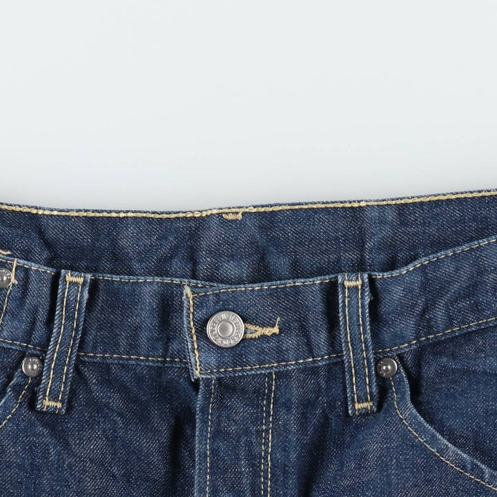 2000'S Levi's Engineered Jeans, 3D cut straight denim pants, men's size W36 (approx.) cotton blue type Vintage Second Hand