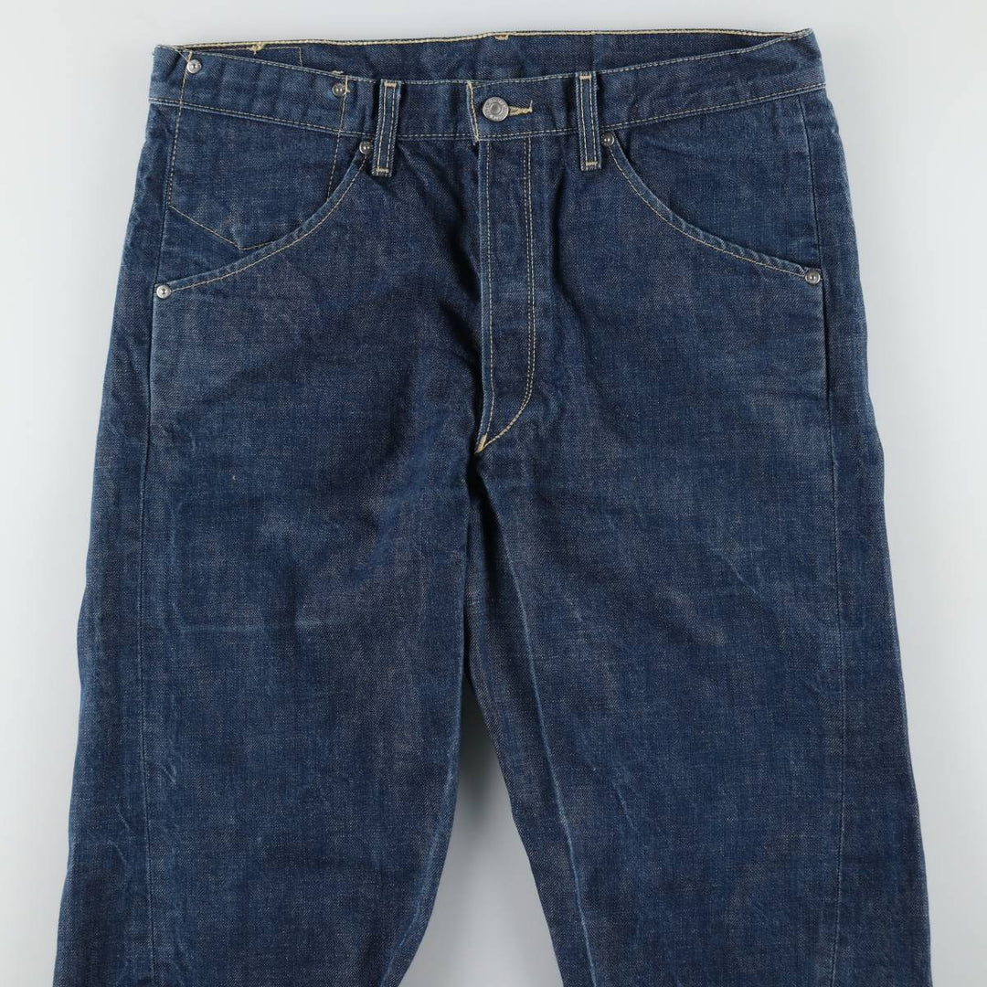 2000'S Levi's Engineered Jeans, 3D cut straight denim pants, men's size W36 (approx.) cotton blue type Vintage Second Hand