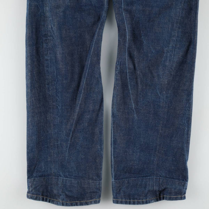 2000'S Levi's Engineered Jeans, 3D cut straight denim pants, men's size W36 (approx.) cotton blue type Vintage Second Hand
