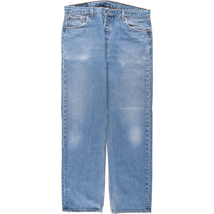 1990'S Levi's 501-0000 Straight Denim Pants, Made in USA, Men's Size W36 (approx.), Vintage cotton blue type Vintage Second Hand