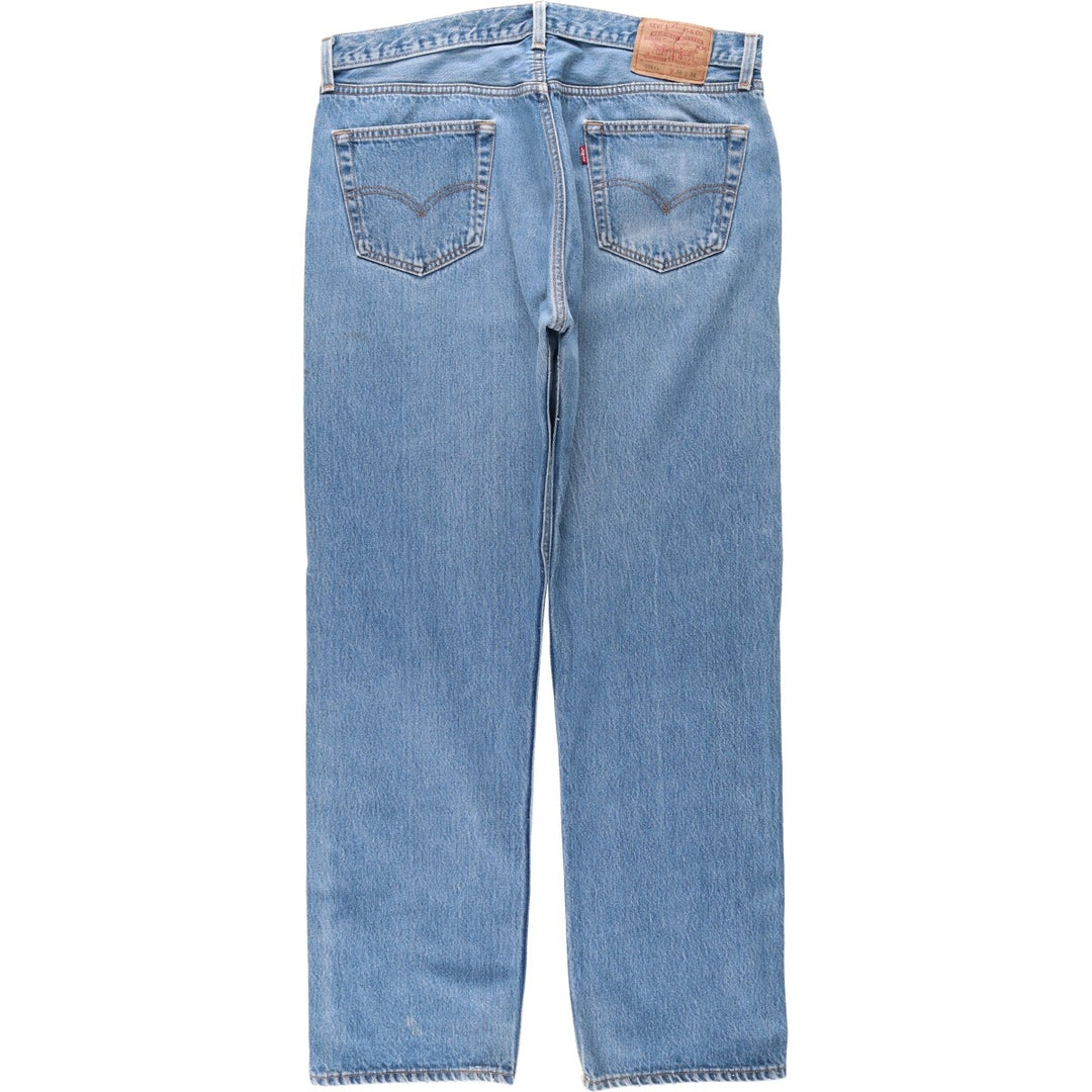 1990'S Levi's 501-0000 Straight Denim Pants, Made in USA, Men's Size W36 (approx.), Vintage cotton blue type Vintage Second Hand