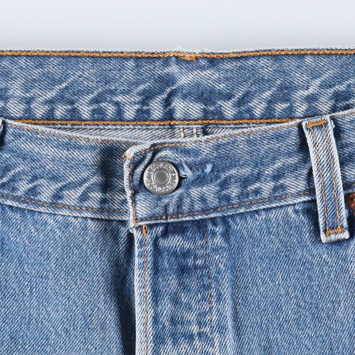 1990'S Levi's 501-0000 Straight Denim Pants, Made in USA, Men's Size W36 (approx.), Vintage cotton blue type Vintage Second Hand