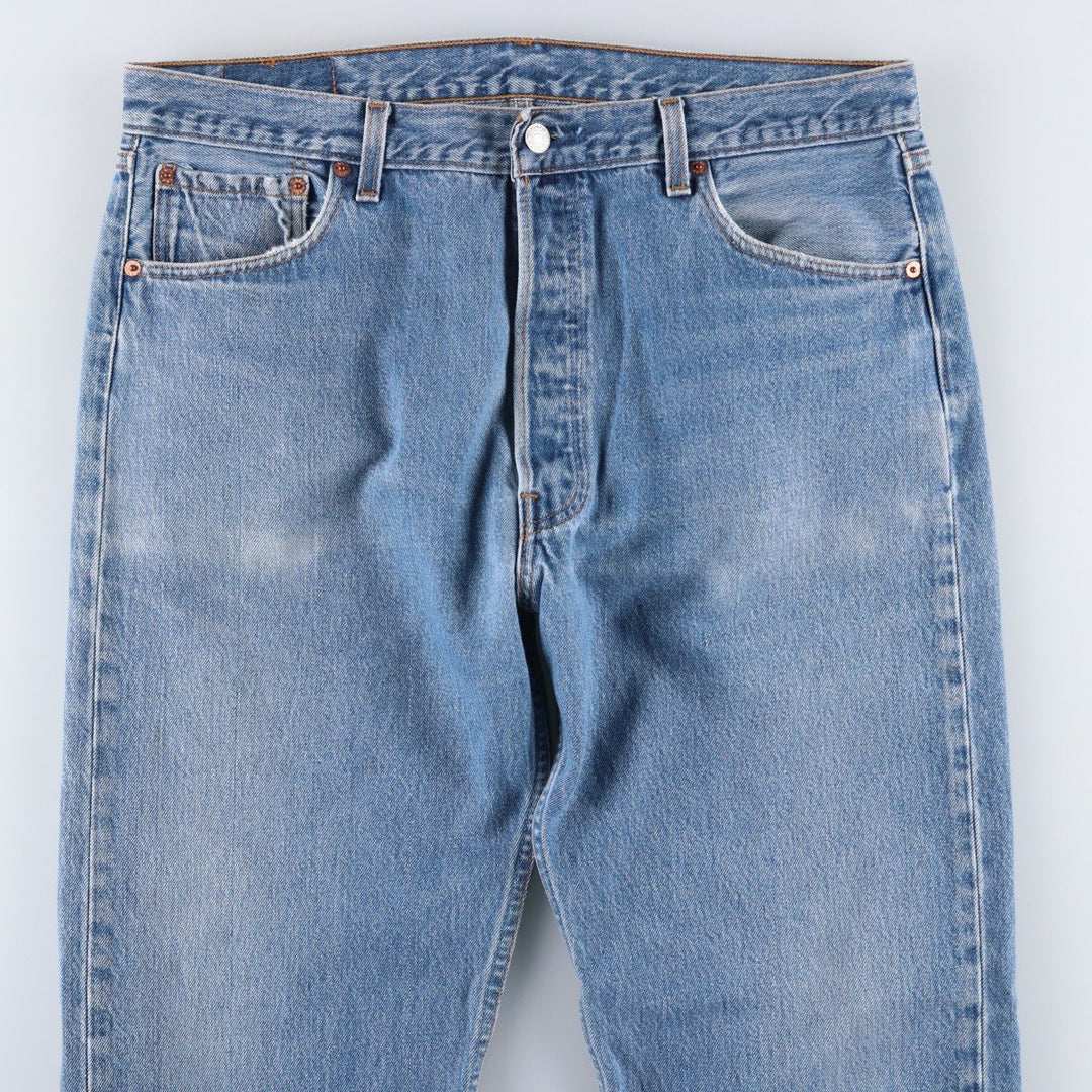 1990'S Levi's 501-0000 Straight Denim Pants, Made in USA, Men's Size W36 (approx.), Vintage cotton blue type Vintage Second Hand