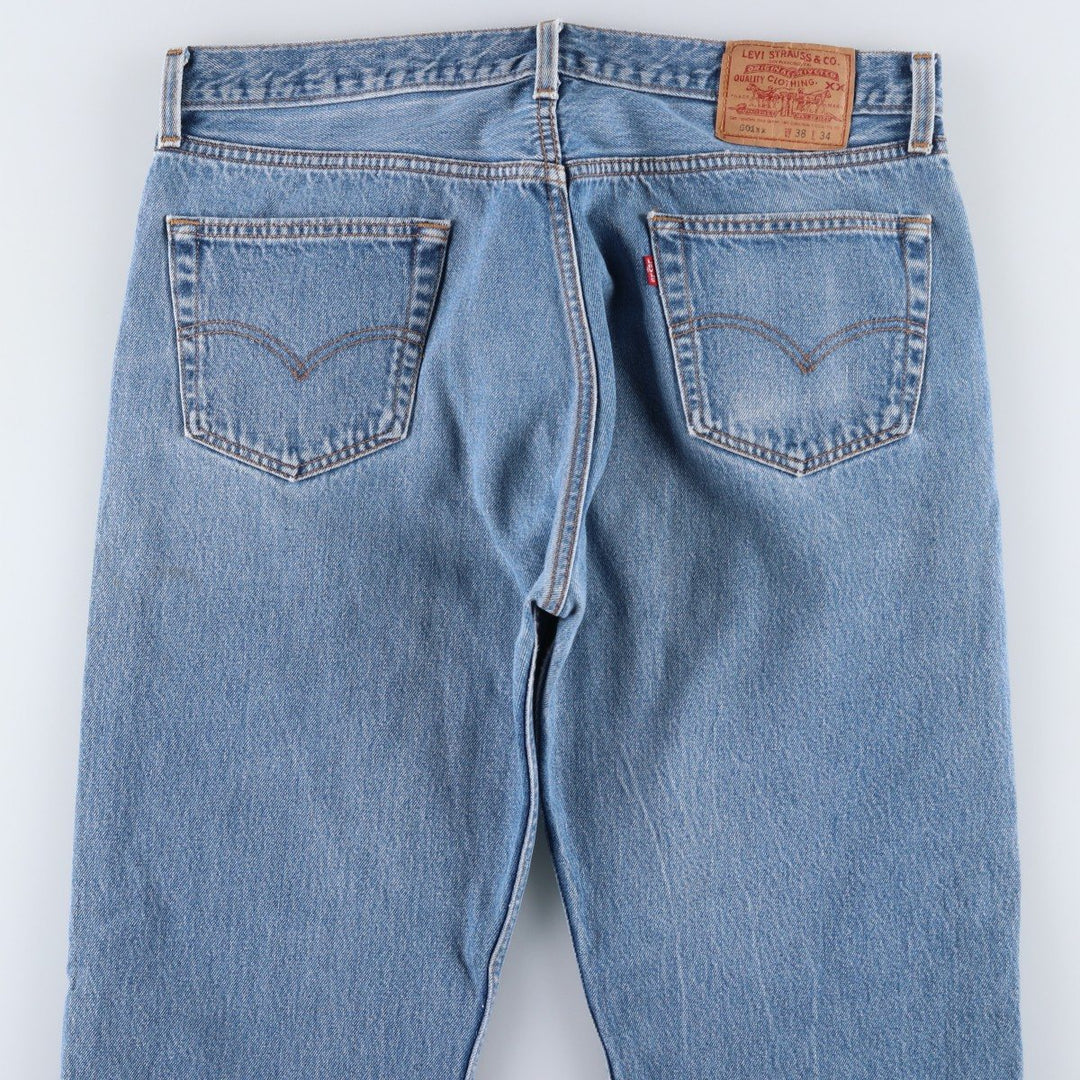1990'S Levi's 501-0000 Straight Denim Pants, Made in USA, Men's Size W36 (approx.), Vintage cotton blue type Vintage Second Hand