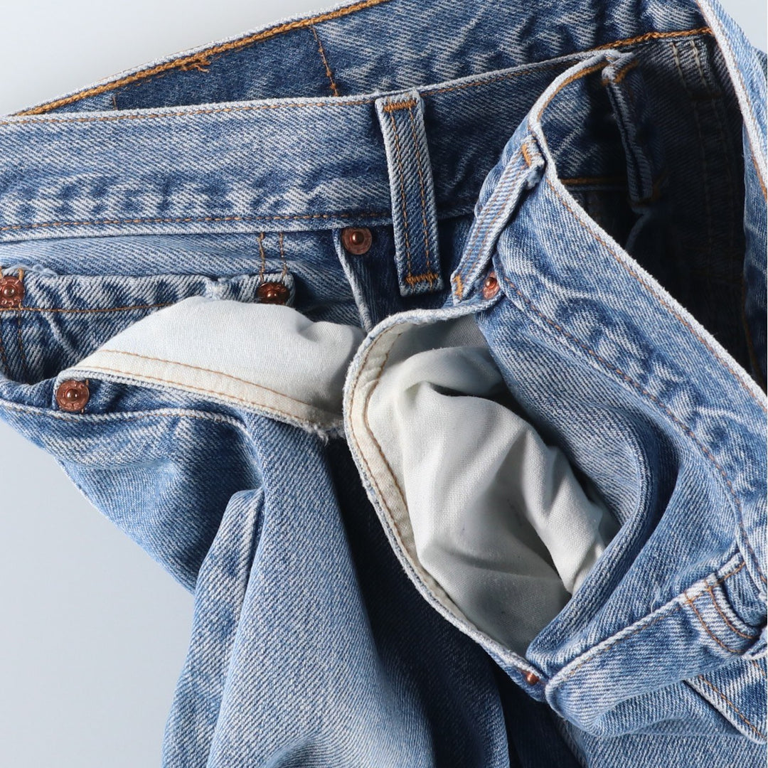 1990'S Levi's 501-0000 Straight Denim Pants, Made in USA, Men's Size W36 (approx.), Vintage cotton blue type Vintage Second Hand