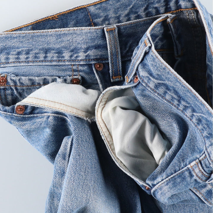 1990'S Levi's 501-0000 Straight Denim Pants, Made in USA, Men's Size W36 (approx.), Vintage cotton blue type Vintage Second Hand