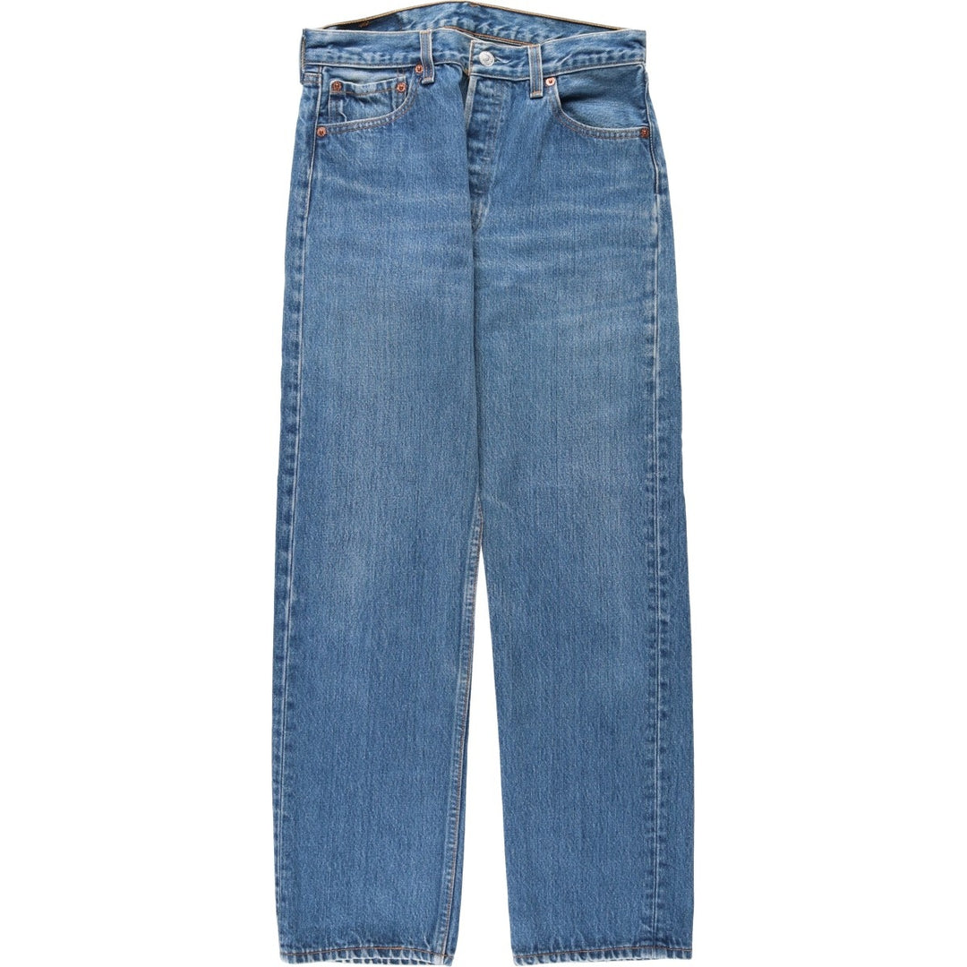 90'S Levi's 501-0000 Straight Denim Pants Made in USA Men's W30 Vintage cotton blue type Vintage Second Hand