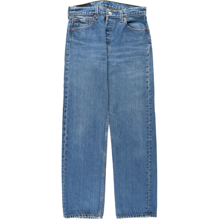 90'S Levi's 501-0000 Straight Denim Pants Made in USA Men's W30 Vintage cotton blue type Vintage Second Hand
