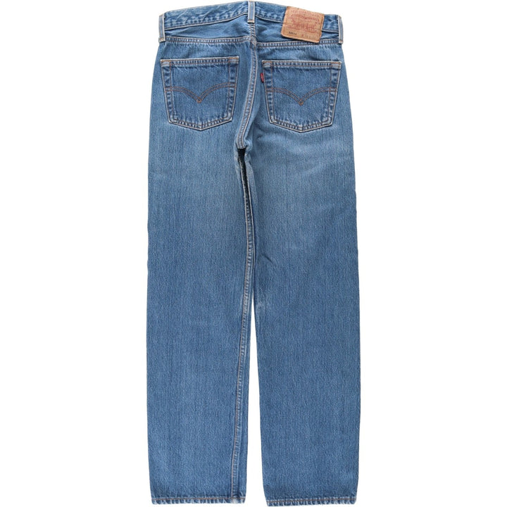 90'S Levi's 501-0000 Straight Denim Pants Made in USA Men's W30 Vintage cotton blue type Vintage Second Hand