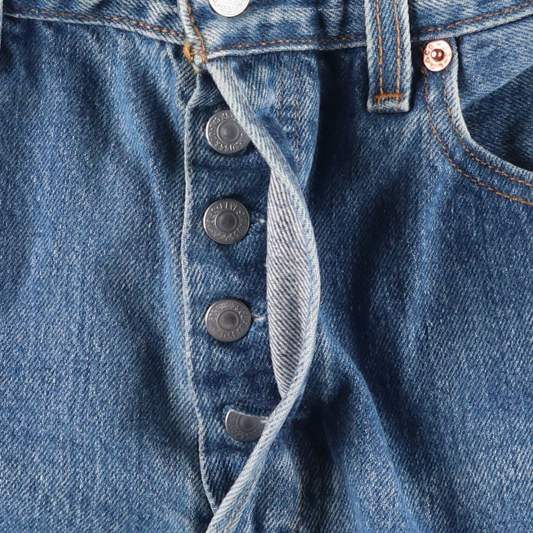 90'S Levi's 501-0000 Straight Denim Pants Made in USA Men's W30 Vintage cotton blue type Vintage Second Hand