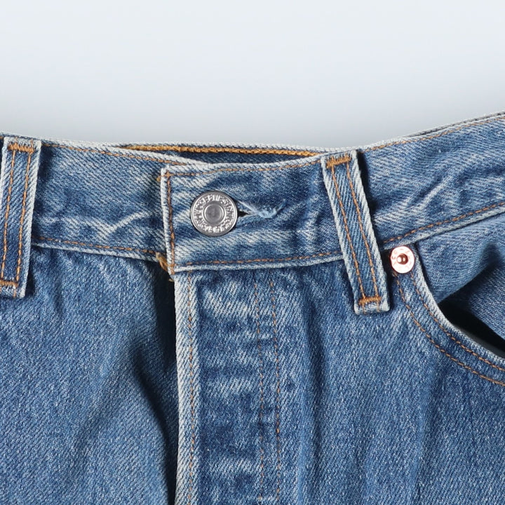 90'S Levi's 501-0000 Straight Denim Pants Made in USA Men's W30 Vintage cotton blue type Vintage Second Hand