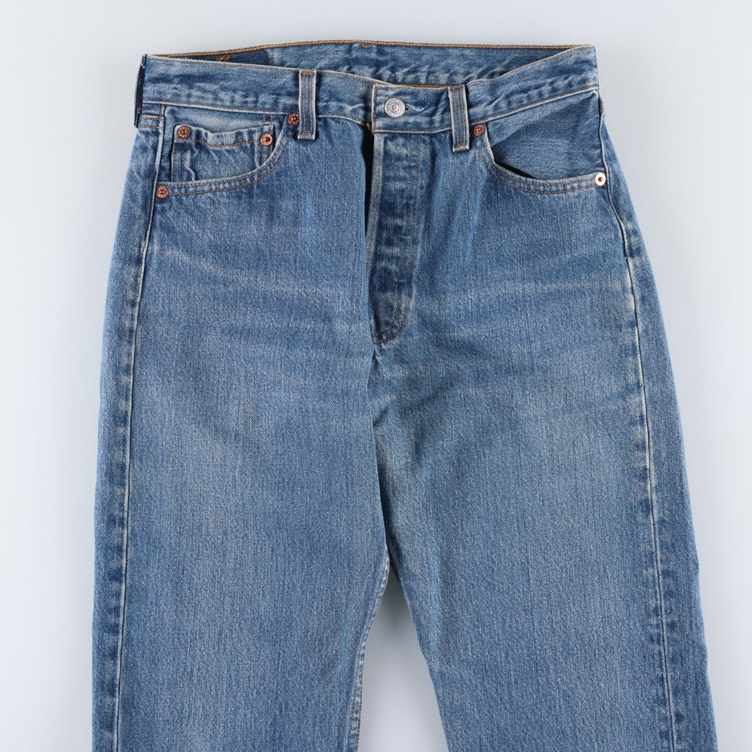 90'S Levi's 501-0000 Straight Denim Pants Made in USA Men's W30 Vintage cotton blue type Vintage Second Hand