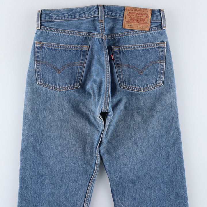 90'S Levi's 501-0000 Straight Denim Pants Made in USA Men's W30 Vintage cotton blue type Vintage Second Hand
