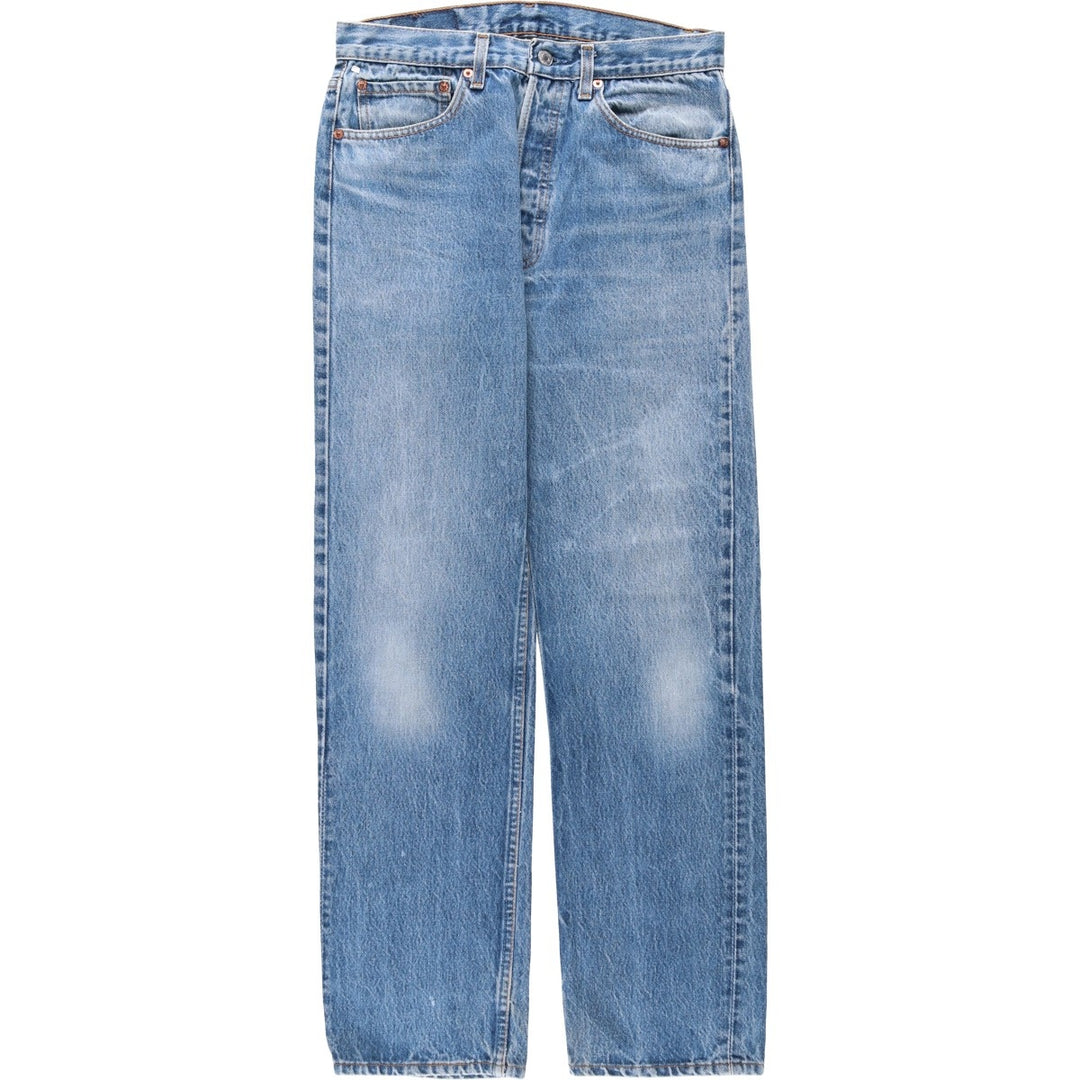 90'S Levi's 501-0000 Straight Denim Pants Made in USA Men's W30 Vintage cotton blue type Vintage Second Hand