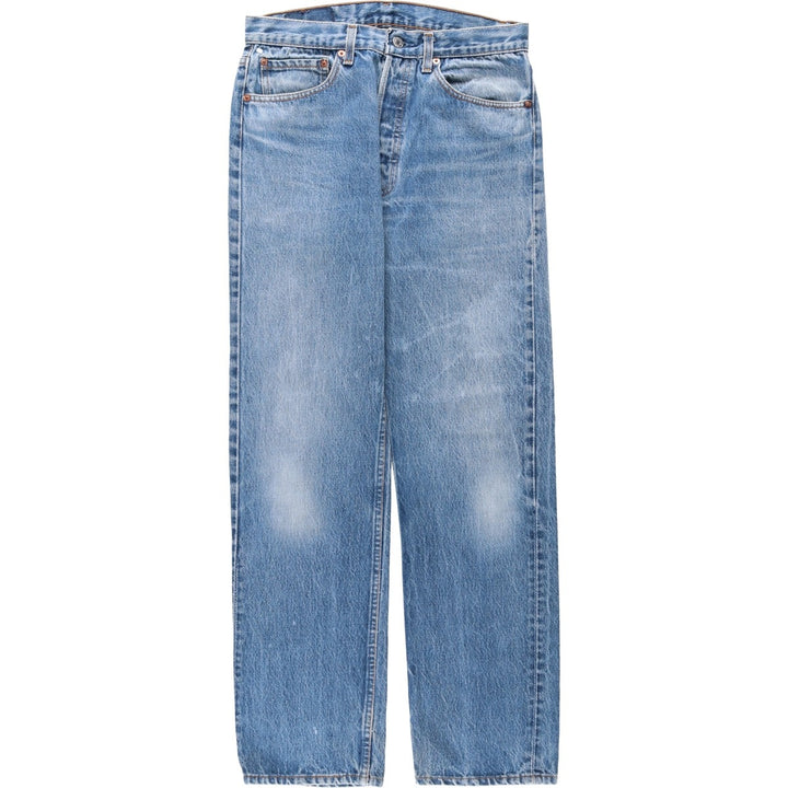 90'S Levi's 501-0000 Straight Denim Pants Made in USA Men's W30 Vintage cotton blue type Vintage Second Hand