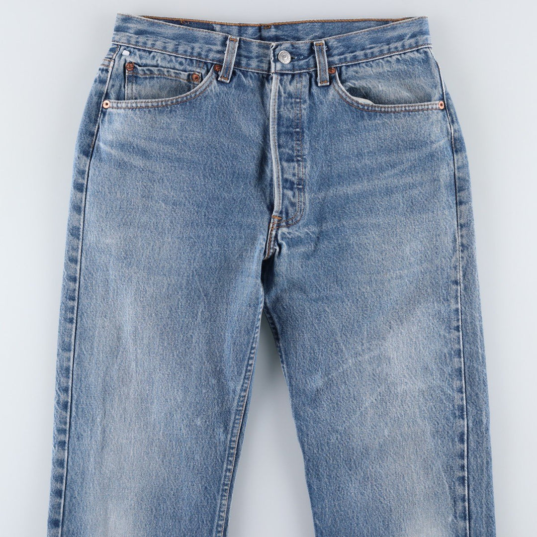 90'S Levi's 501-0000 Straight Denim Pants Made in USA Men's W30 Vintage cotton blue type Vintage Second Hand