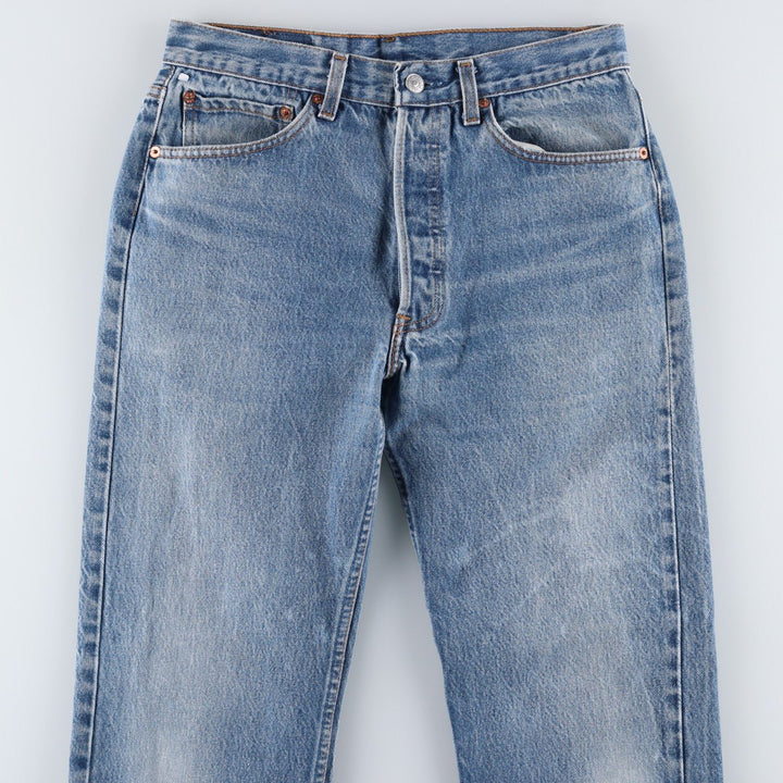 90'S Levi's 501-0000 Straight Denim Pants Made in USA Men's W30 Vintage cotton blue type Vintage Second Hand