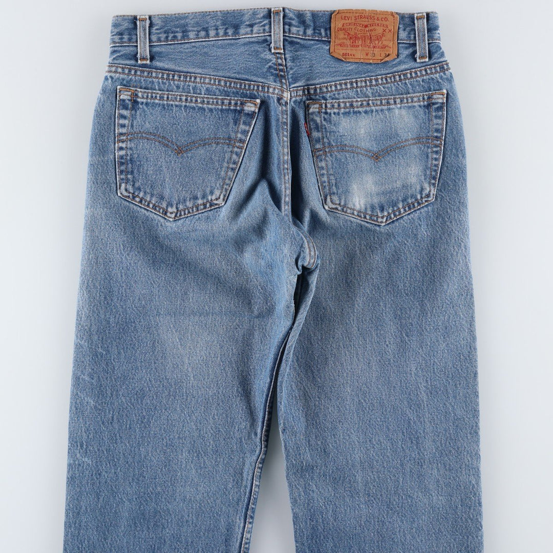 90'S Levi's 501-0000 Straight Denim Pants Made in USA Men's W30 Vintage cotton blue type Vintage Second Hand