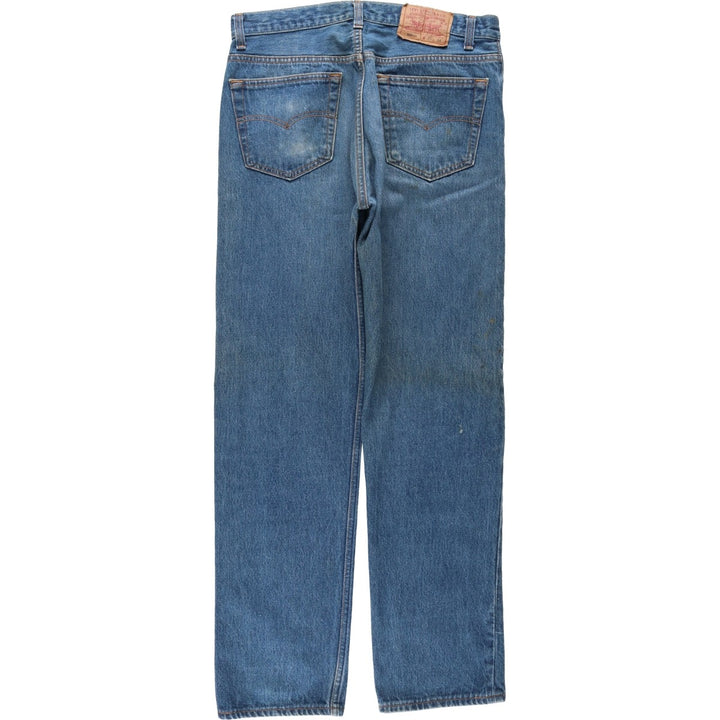 90'S Levi's 501-0000 Straight Denim Pants Made in USA Men's W33 Vintage cotton blue type Vintage Second Hand