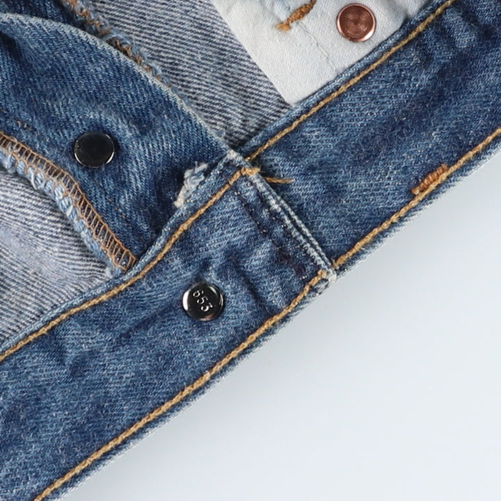 90'S Levi's 501-0000 Straight Denim Pants Made in USA Men's W33 Vintage cotton blue type Vintage Second Hand