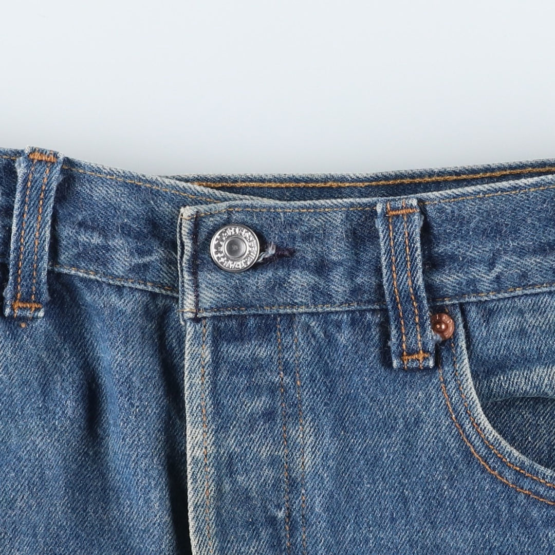 90'S Levi's 501-0000 Straight Denim Pants Made in USA Men's W33 Vintage cotton blue type Vintage Second Hand
