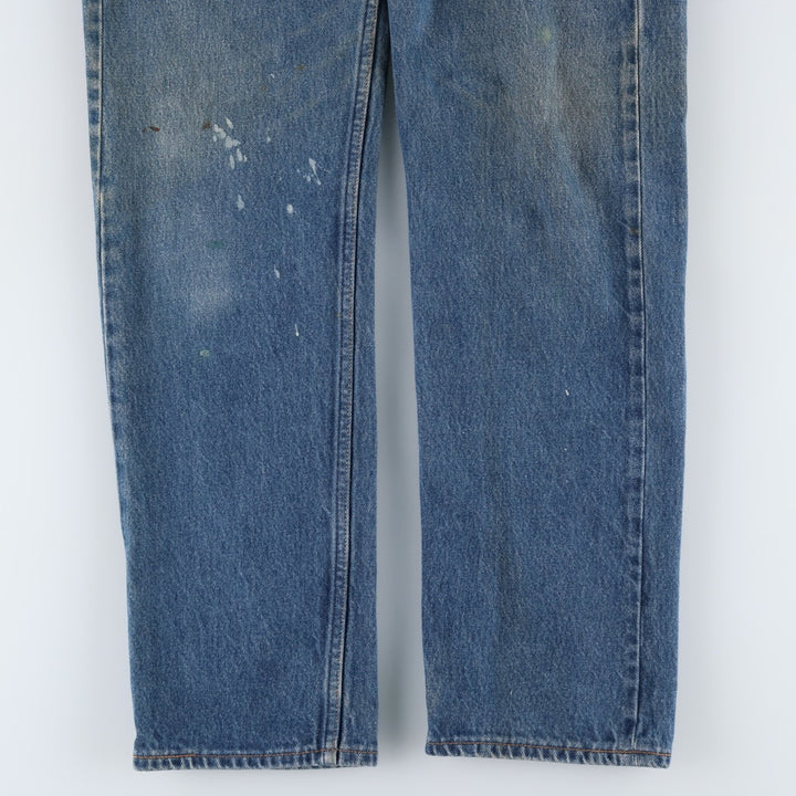90'S Levi's 501-0000 Straight Denim Pants Made in USA Men's W33 Vintage cotton blue type Vintage Second Hand