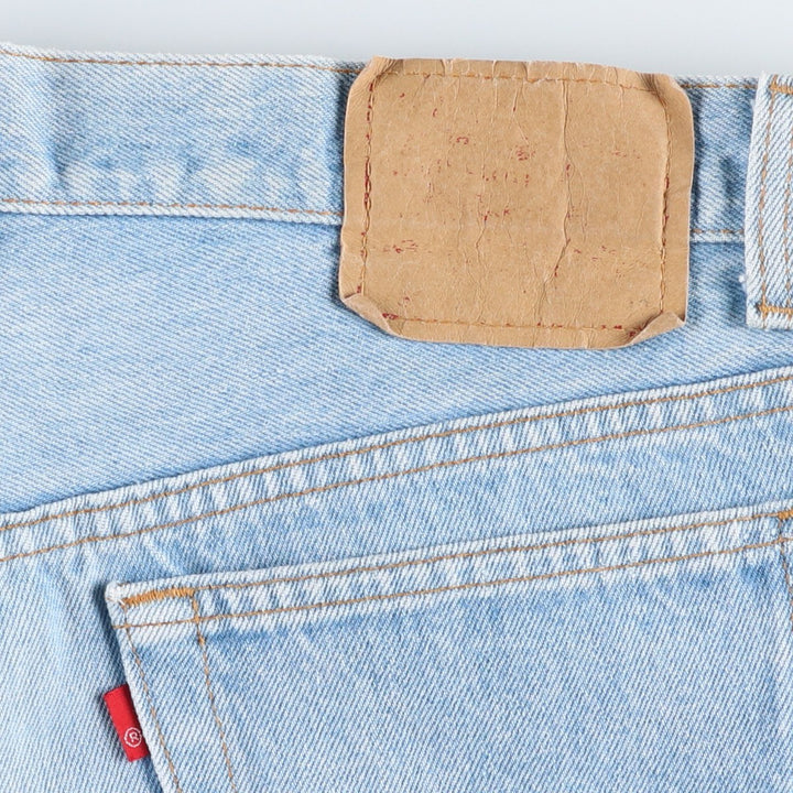 1990'S Levi's 501-0117 Straight Denim Pants, Made in USA, Men's W35 (approx.), Vintage cotton blue type Vintage Second Hand