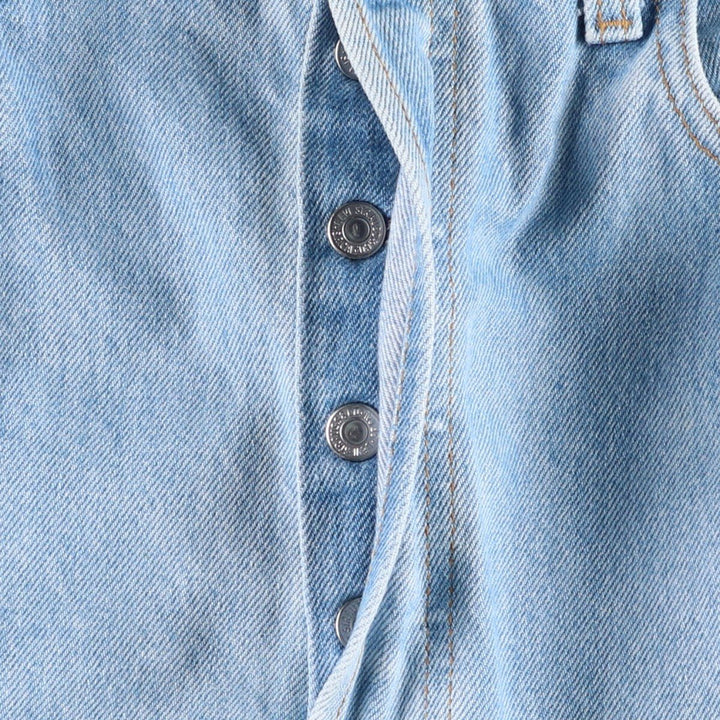 1990'S Levi's 501-0117 Straight Denim Pants, Made in USA, Men's W35 (approx.), Vintage cotton blue type Vintage Second Hand