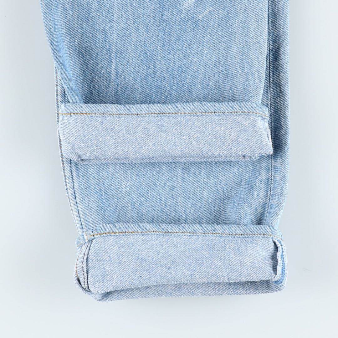 1990'S Levi's 501-0117 Straight Denim Pants, Made in USA, Men's W35 (approx.), Vintage cotton blue type Vintage Second Hand