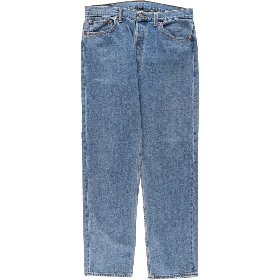 90'S Levi's 501-0191 Straight Denim Pants Made in USA Men's W35 Vintage cotton blue type Vintage Second Hand