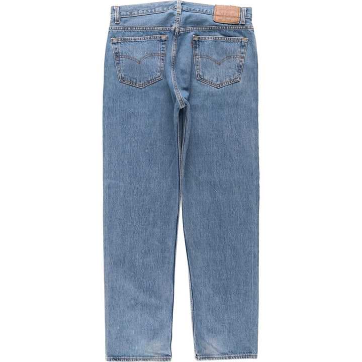 90'S Levi's 501-0191 Straight Denim Pants Made in USA Men's W35 Vintage cotton blue type Vintage Second Hand