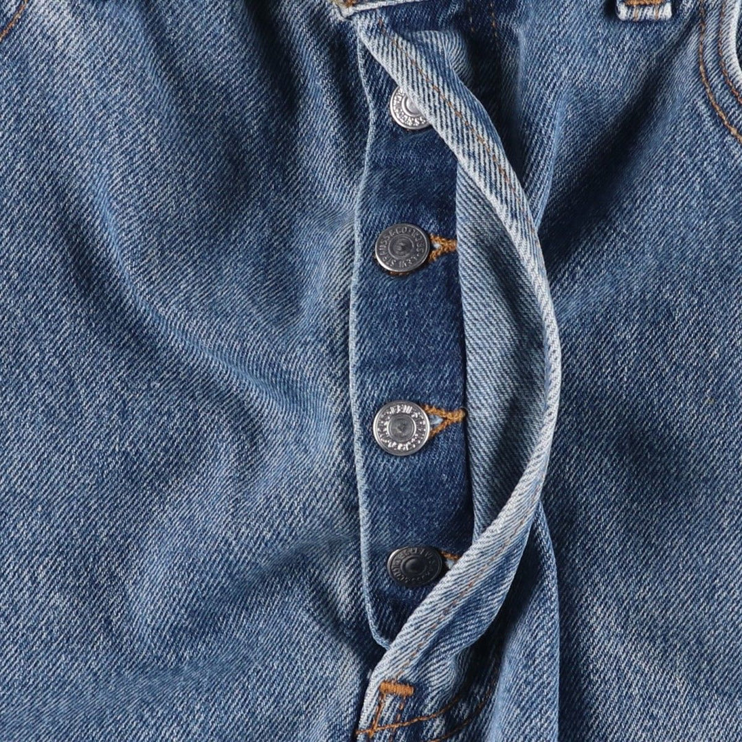 90'S Levi's 501-0191 Straight Denim Pants Made in USA Men's W35 Vintage cotton blue type Vintage Second Hand