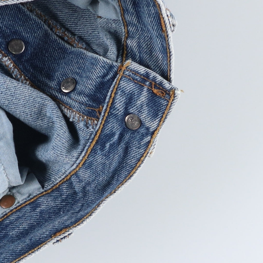 90'S Levi's 501-0191 Straight Denim Pants Made in USA Men's W35 Vintage cotton blue type Vintage Second Hand