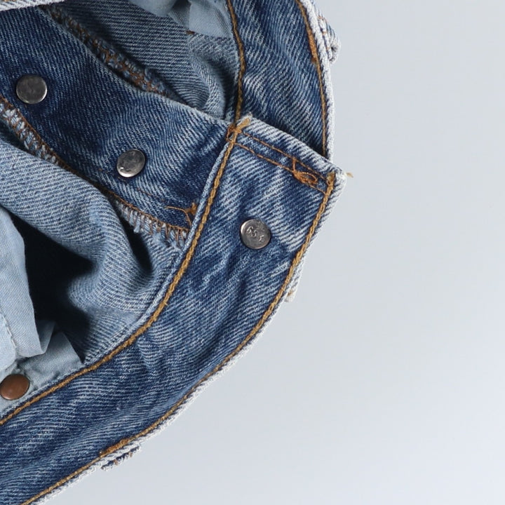 90'S Levi's 501-0191 Straight Denim Pants Made in USA Men's W35 Vintage cotton blue type Vintage Second Hand