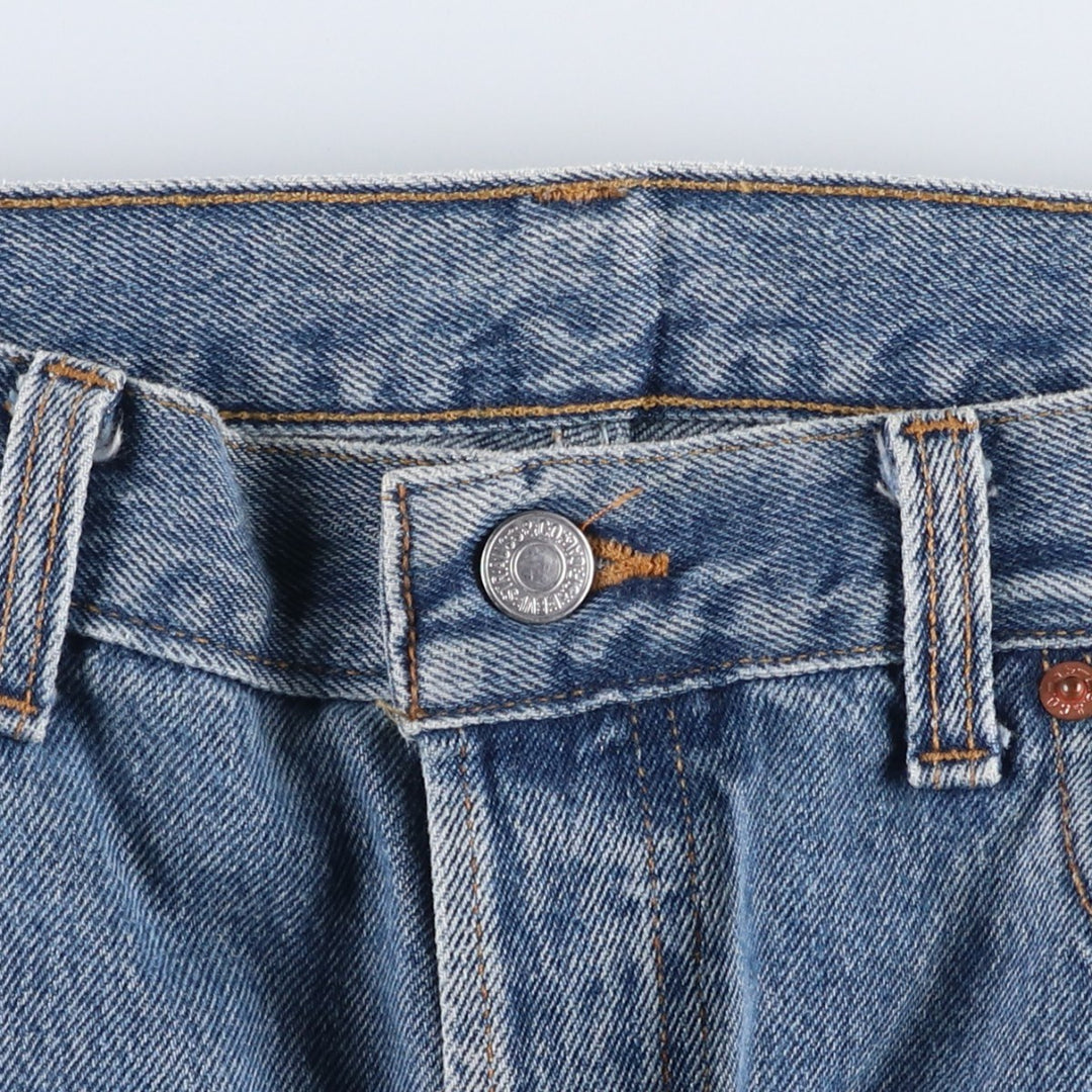 90'S Levi's 501-0191 Straight Denim Pants Made in USA Men's W35 Vintage cotton blue type Vintage Second Hand