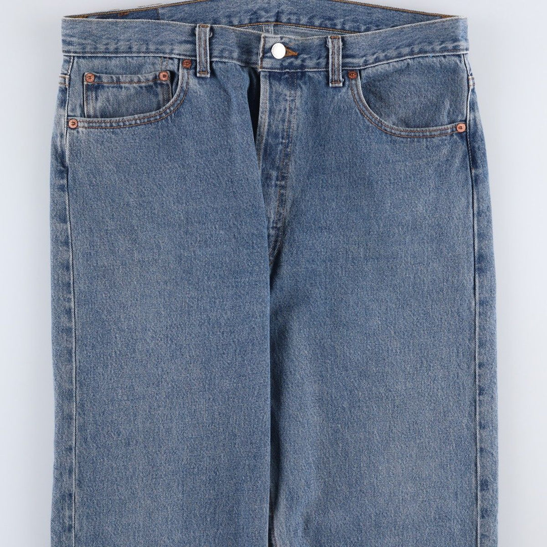 90'S Levi's 501-0191 Straight Denim Pants Made in USA Men's W35 Vintage cotton blue type Vintage Second Hand