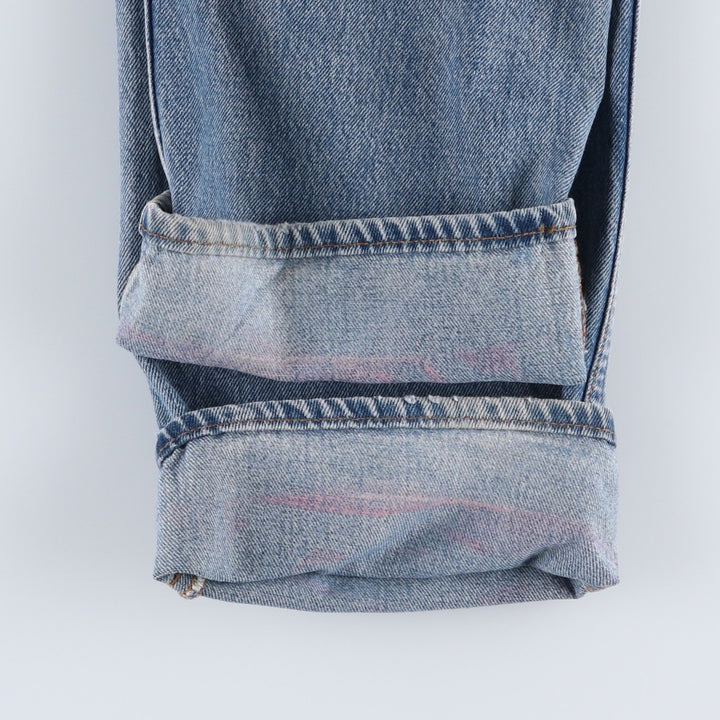 90'S Levi's 501-0191 Straight Denim Pants Made in USA Men's W35 Vintage cotton blue type Vintage Second Hand