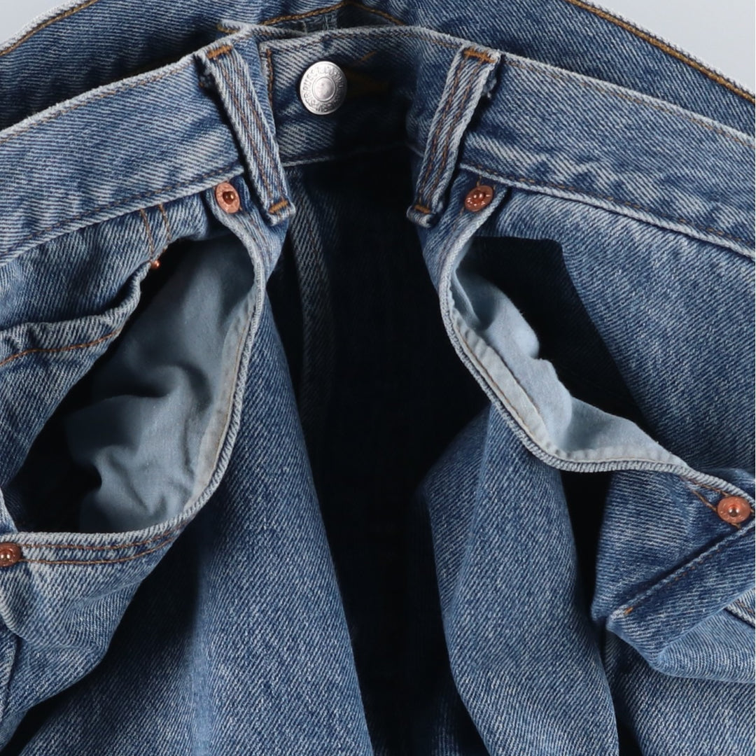 90'S Levi's 501-0191 Straight Denim Pants Made in USA Men's W35 Vintage cotton blue type Vintage Second Hand
