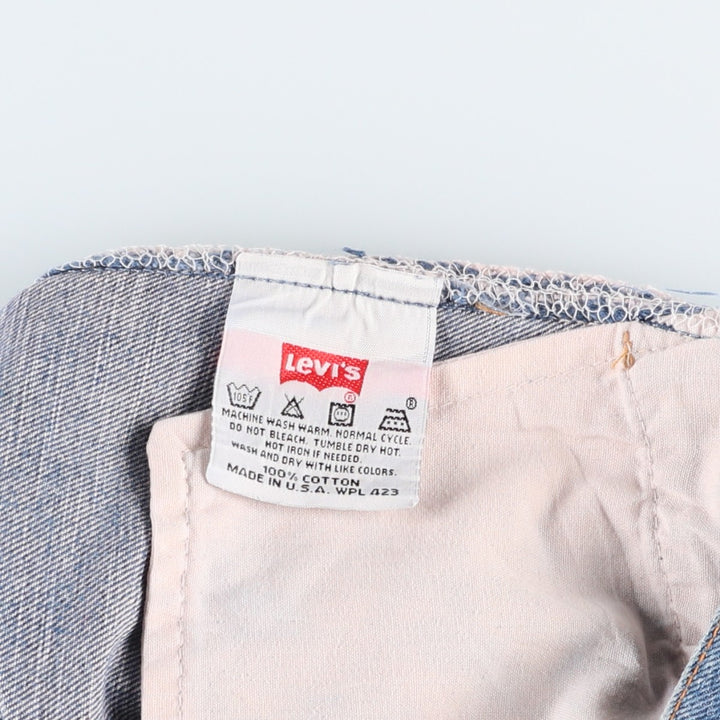2000'S Levi's 501-0169 Straight Denim Pants, Made in USA, Men's Size W33 (approx.) cotton blue type Vintage Second Hand