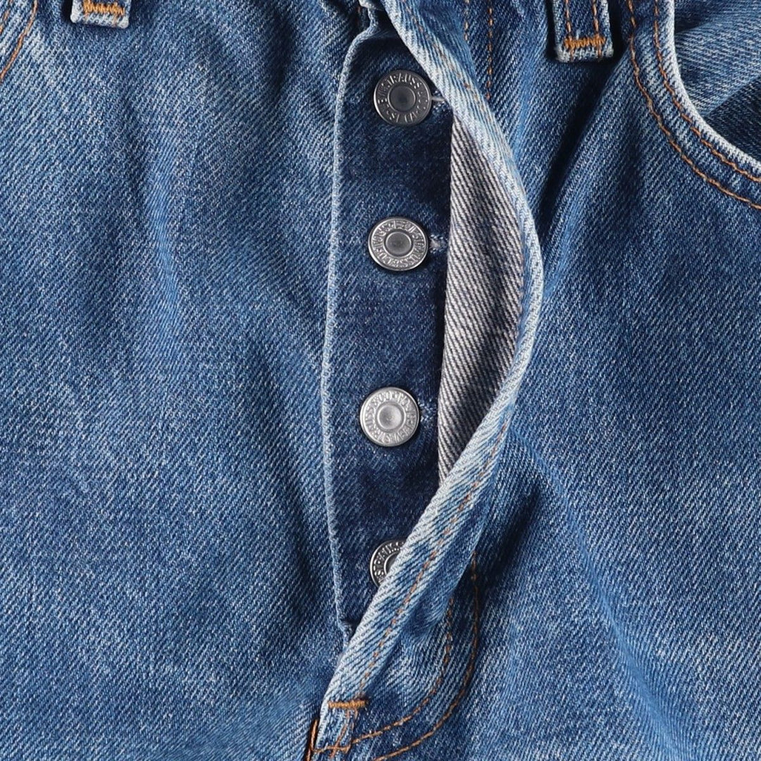 2000'S Levi's 501-0169 Straight Denim Pants, Made in USA, Men's Size W33 (approx.) cotton blue type Vintage Second Hand