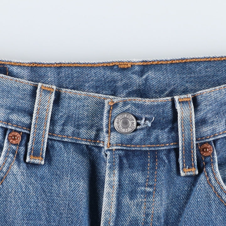 2000'S Levi's 501-0169 Straight Denim Pants, Made in USA, Men's Size W33 (approx.) cotton blue type Vintage Second Hand