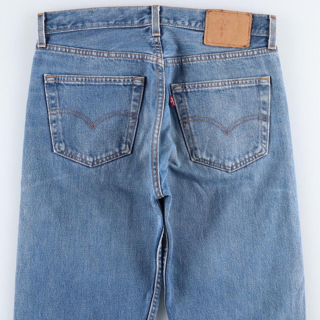 2000'S Levi's 501-0169 Straight Denim Pants, Made in USA, Men's Size W33 (approx.) cotton blue type Vintage Second Hand