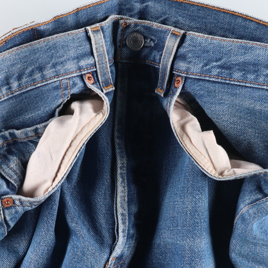 2000'S Levi's 501-0169 Straight Denim Pants, Made in USA, Men's Size W33 (approx.) cotton blue type Vintage Second Hand