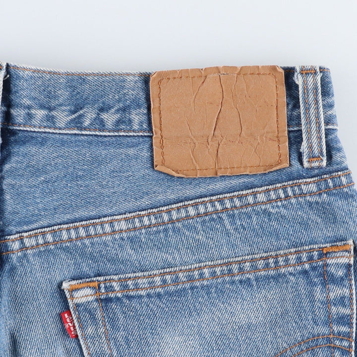 90'S Levi's 501-0115 Straight Denim Pants Made in USA Men's W31 Vintage cotton blue type Vintage Second Hand