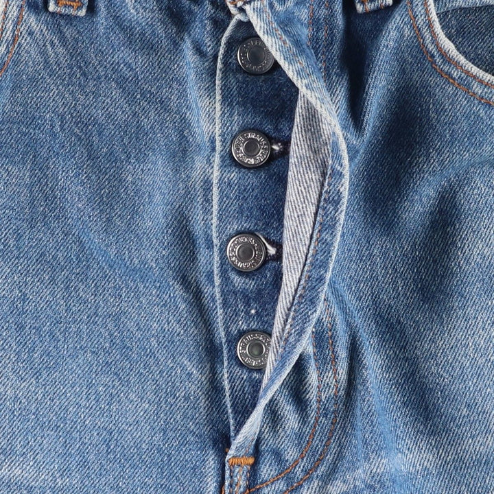 90'S Levi's 501-0115 Straight Denim Pants Made in USA Men's W31 Vintage cotton blue type Vintage Second Hand
