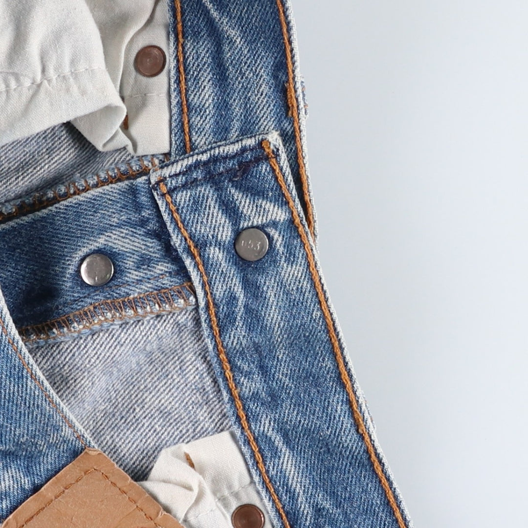 90'S Levi's 501-0115 Straight Denim Pants Made in USA Men's W31 Vintage cotton blue type Vintage Second Hand